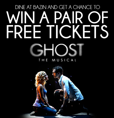 Win a FREE PAIR of Tickets for GHOST THE MUSICAL